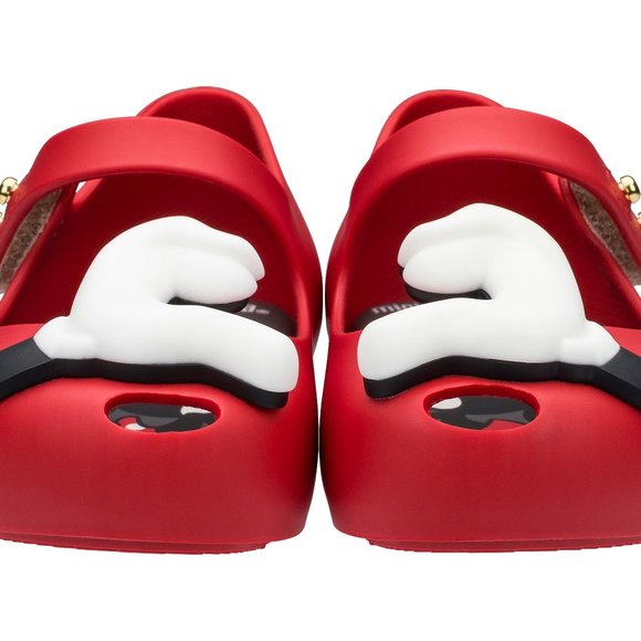 New Mini Melissa Disney Micky Heart Hands Shoes - Picture 3 of 9